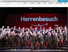 Tablet Screenshot of herrenbesuch.net